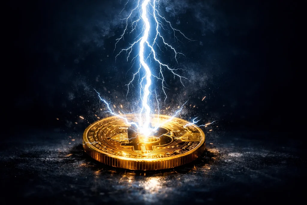 Lightning Network-betting – lynbolt gjennom Bitcoin-mynt