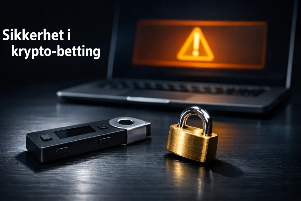 Sikkerhet på krypto-bettingsider – risikoer og beskyttelse mot hacking
